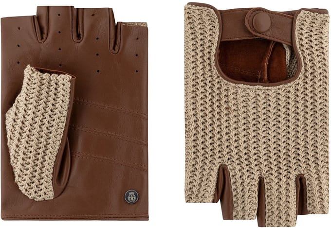 Roeckl San Marco Handschoenen Leder - Jongens - saddlebrown
