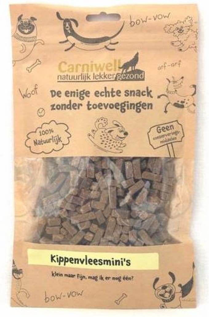 Carniwell Kippenvleesmini's 200 Gram