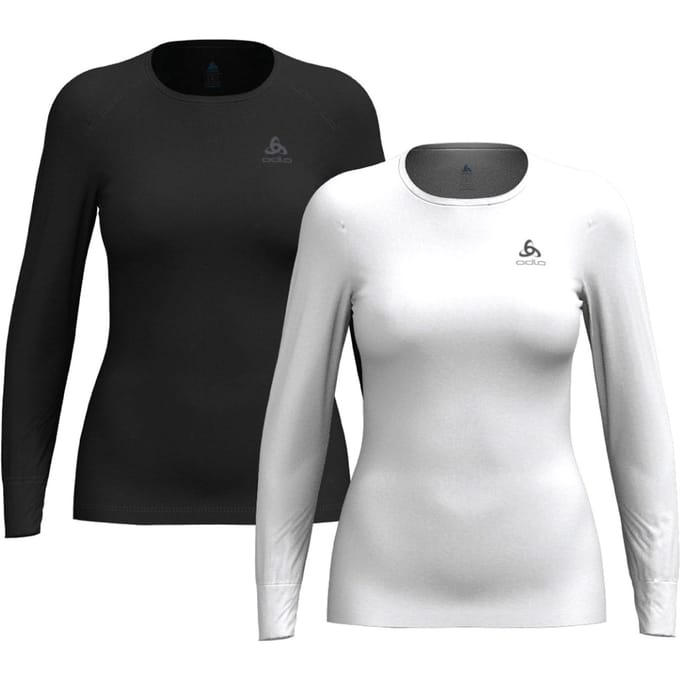 Odlo Active Warm Eco Base Layer Longsleeve Dames (2-pack) - Maat S