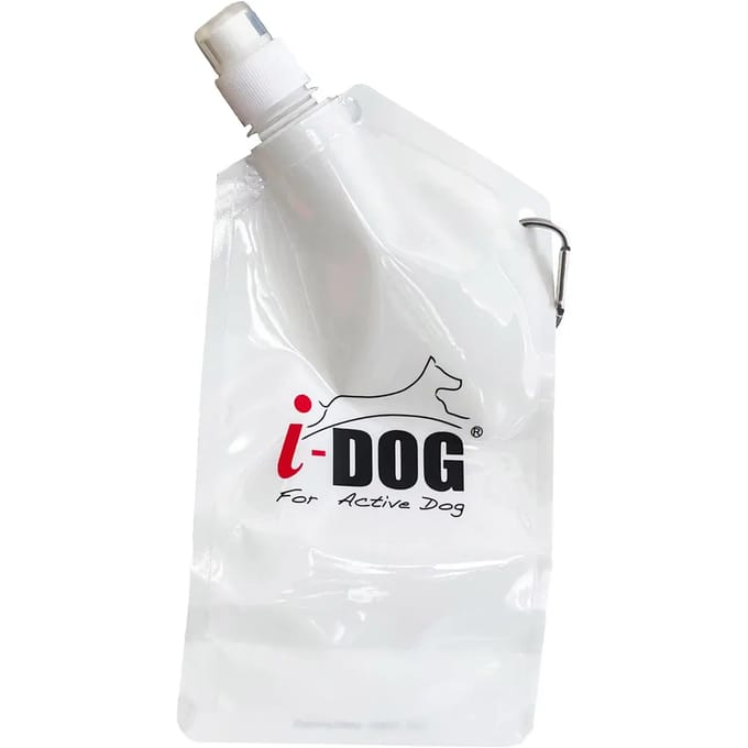 Waterfles in zakformaat voor comfortabele trekfietstassen I-DOG