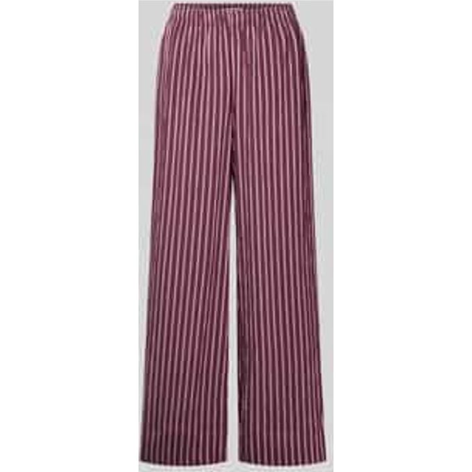 regular fit wijdte broek van viscosemix model 'MELDOLA'
