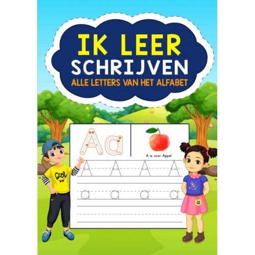 Ik Leer Schrijven - Alle Letters Van Het Alfabet - Boeken Boulevard