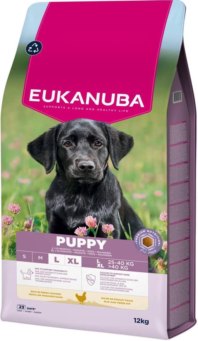 Eukanuba Puppy Large Breed Kip - Hondenbrokken - 12 kg