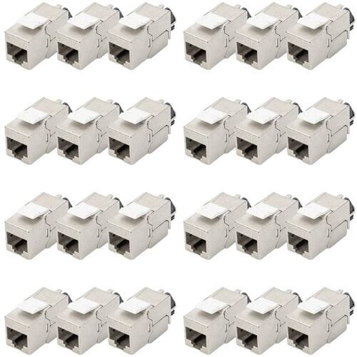 Digitus DN-93617-24 RJ45-inbouwmodule Keystone CAT 6A 24 stuk(s)