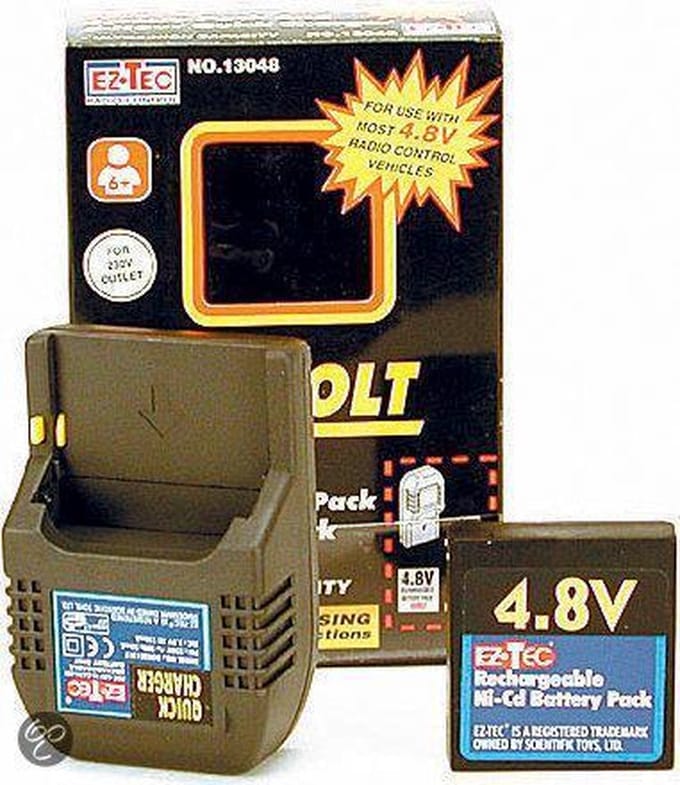 Oplader met Batterij Set 4.8v