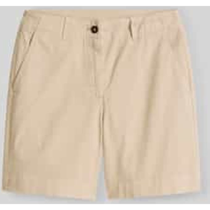 regular fit chino-shorts van katoenmix
