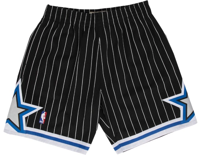 Mitchell And Ness NBA Orlando Magic 1994 1995 Swingman Korte Broek Zwart