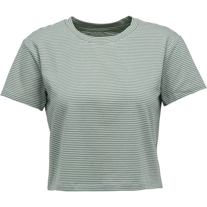 Gestreept dames-T-shirt Black Diamond BD Crop