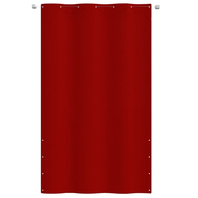 vidaXL Balkonscherm 140x240 cm oxford stof rood