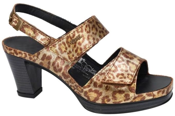 Vital -Dames - goud - sandalen - maat 36