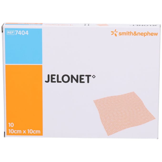 Jelonet Zalfkompres - Steriel - 10cm x 10cm -10 stuks