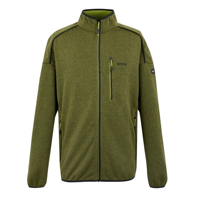 Fleece Heren Hiking Zip-up Met Zijzakken