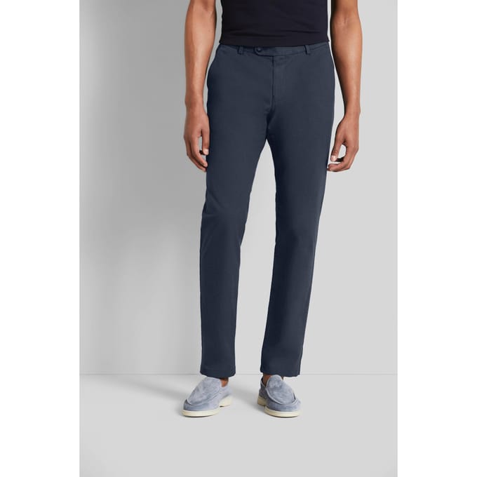 Bugatti Herren Chino in stretch katoen