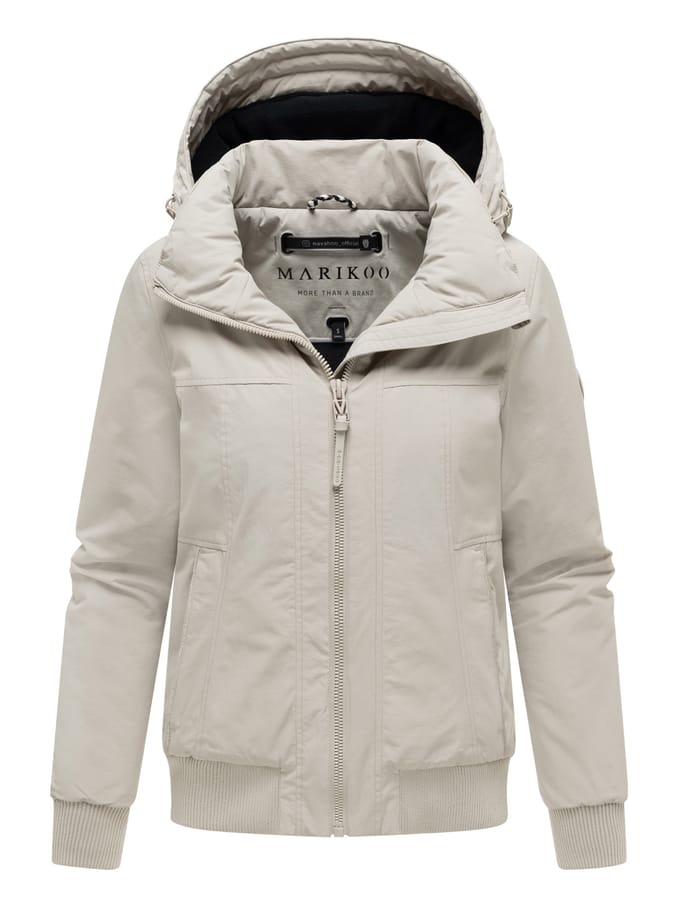 Marikoo dames winter bomberjack Mooni met fleecevoering
