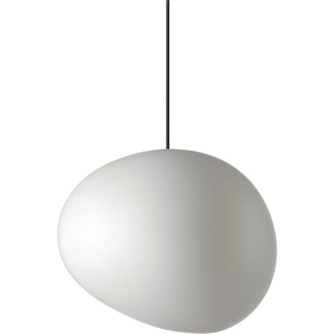 Foscarini - Gregg outdoor hanglamp - L Ø 46 cm - wit