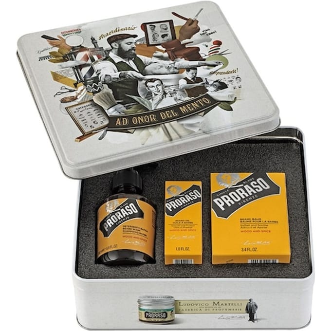 Proraso Wood & Spice Cadeauset Baardverzorgingssets Heren