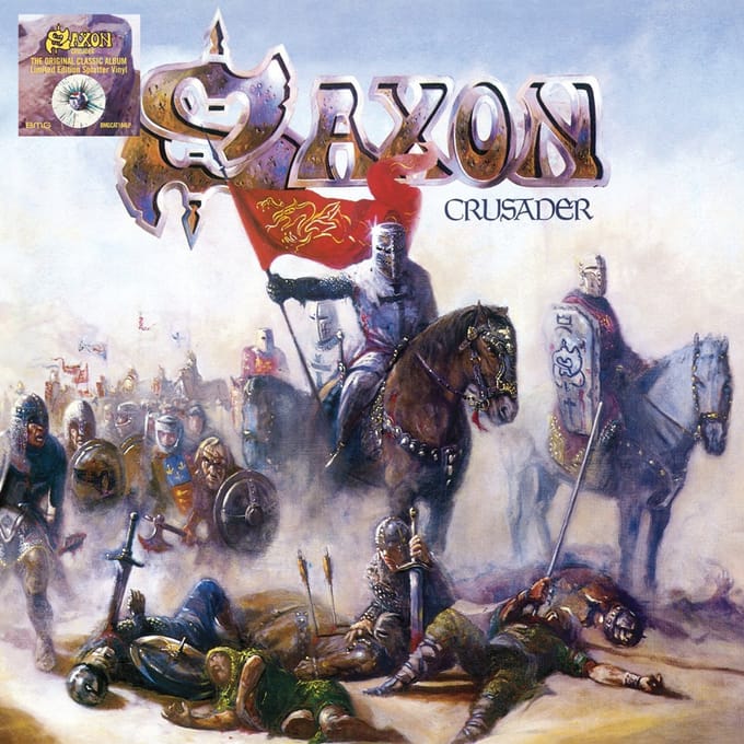 Saxon - Crusader (LP) (Coloured Vinyl) (Limited Edition) (Remastered)