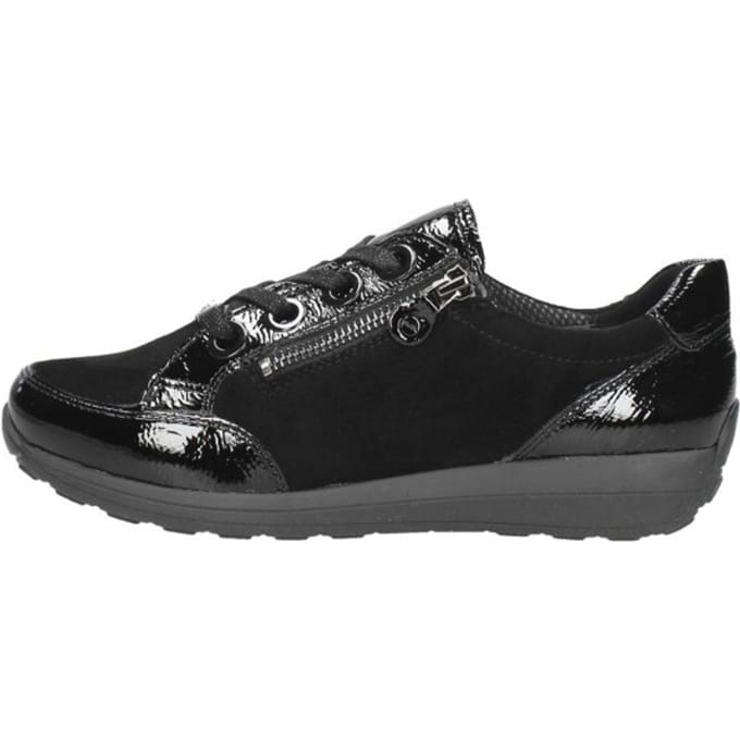 Ara Osaka-Highsoft Veterschoenen Laag - zwart - Maat 4