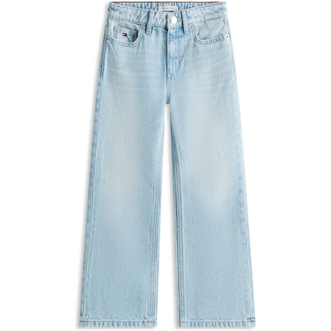 Bootcut jeans van mix van katoen en lyocell