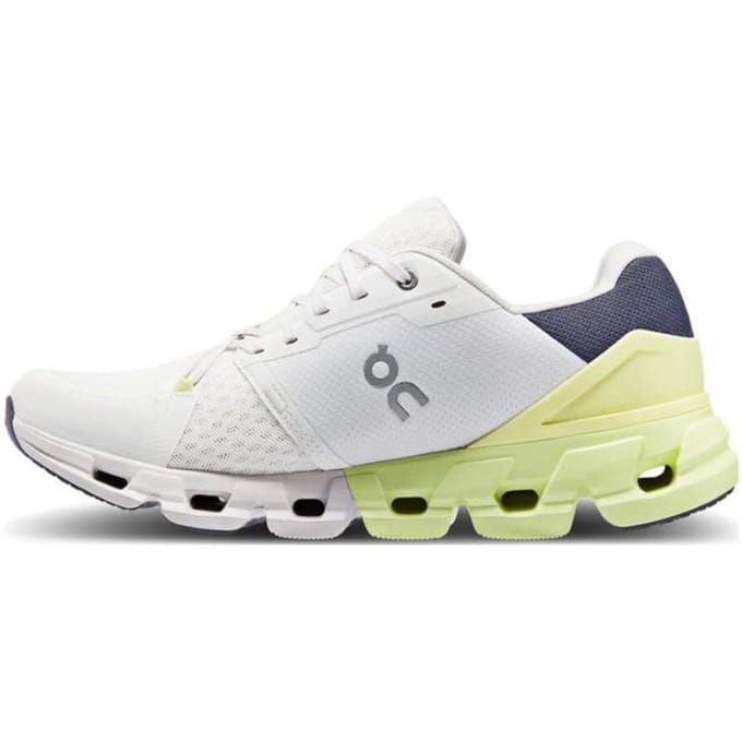On Cloudflyer Veelzijdig Comfortabel Sport Schokabsorberend Duurzaam Lichtgewicht Laag Uitgesneden Casual Hardloopschoenen Heren sneaker Wit Geel 71.98251 41 white