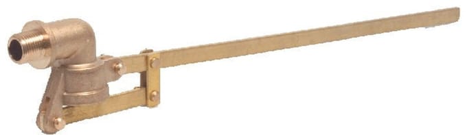 Vlotterarm messing