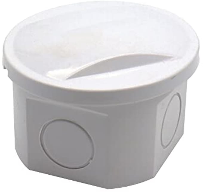 Dailygoody - Elektrische aansluitdoos - Weerbestendig - 50 x 50 mm