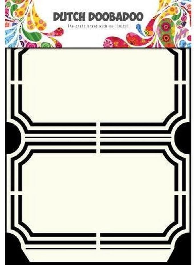 Dutch Doobadoo - Shape Art - Bookmark A5