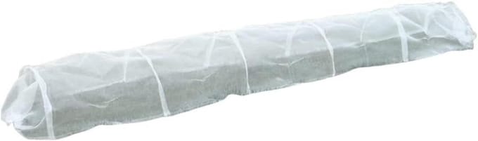 Planten Tunnel Kas - Mini Kas - Planten Beschermen - Robuuste Micromesh - 3 Meter Lengte - Wit