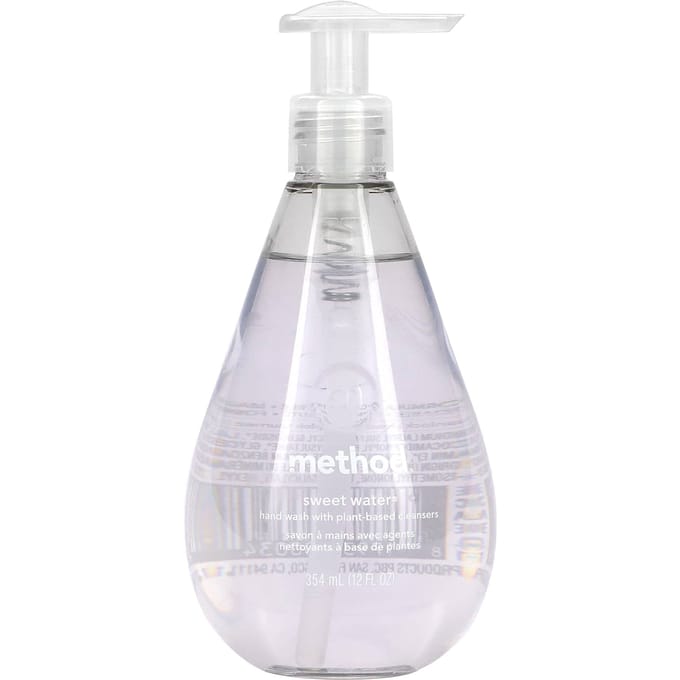 Méthode, Lavage à la main, Sweetwater, 12 fl oz (354 ml) white