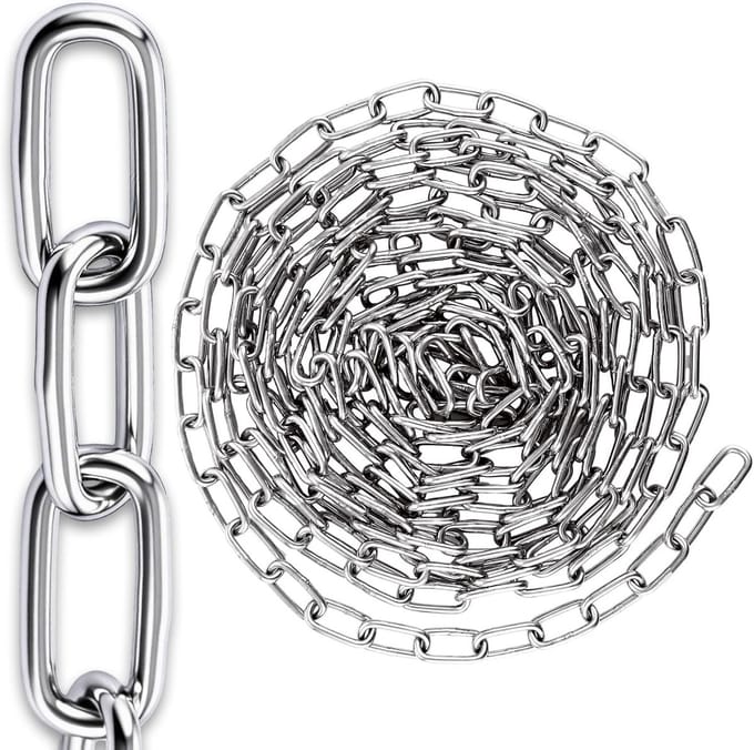 Roestvrijstalen Ketting 6 Meter Lengte 4mm Dik
