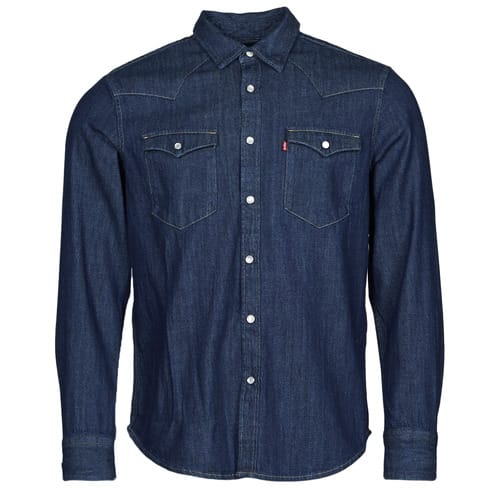 Levi's Barstow Overhemd Donkerblauw - Maat L - Heren