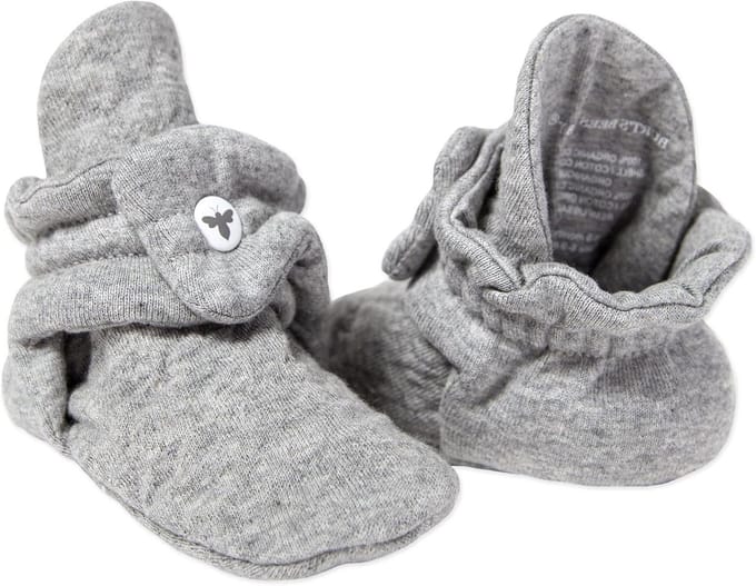Babyslofjes - Zachte Schoentjes - Warmte Thuis - Verstelbare Elastiek - Unisex - Katoen