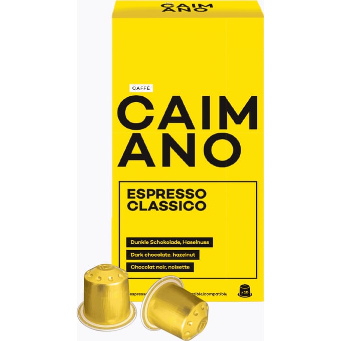 Caffè Caimano Espresso Classico 10 capsules compatibel met Nespresso®