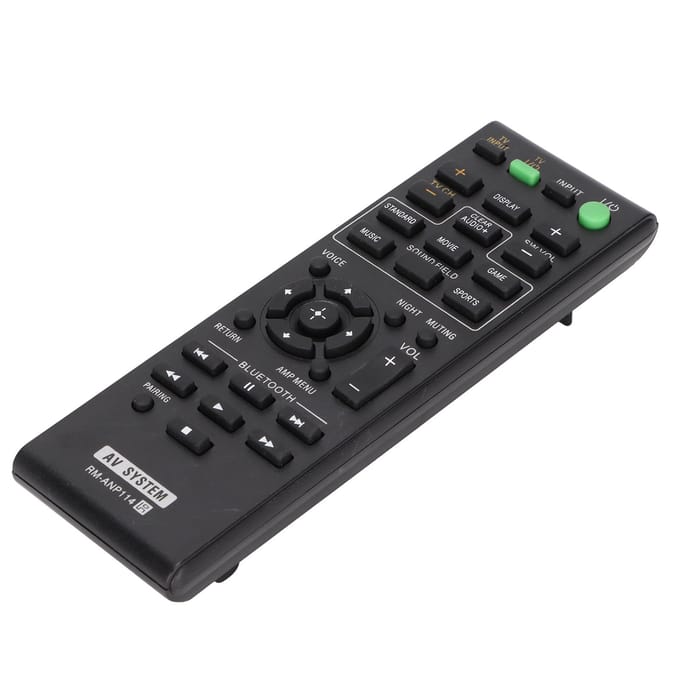 Télécommande de haut-parleur Télécommande de remplacement pour système de barre de son HTCT770 RMANP106 black