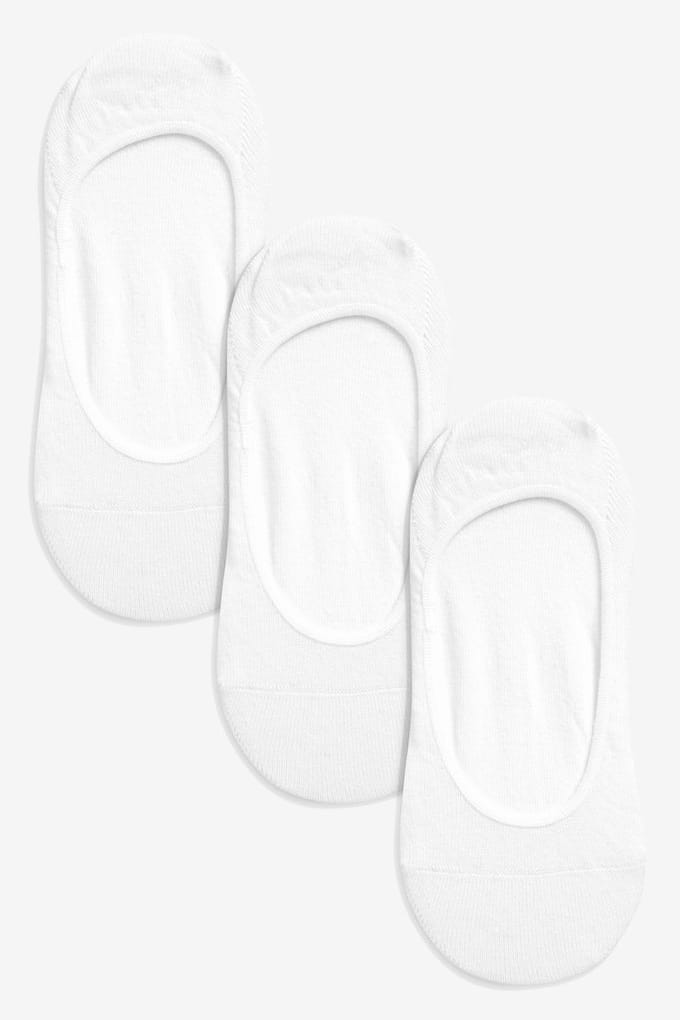 Next - Dames - 3 Paar footsies - Wit