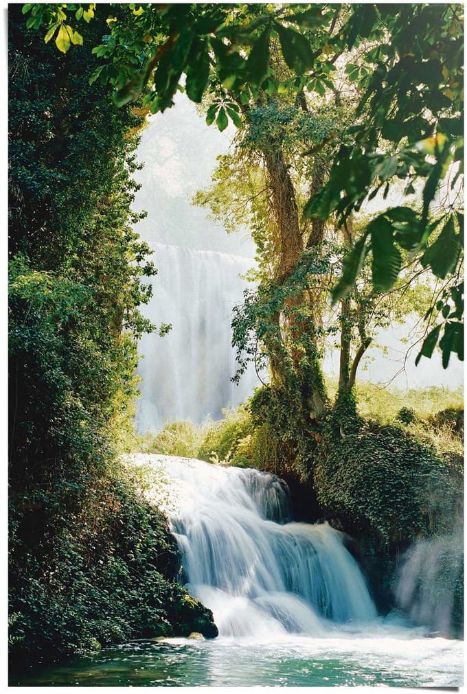 Poster Waterfalls - Zaragoza - 91,5 x 61 - Papier - REINDERS