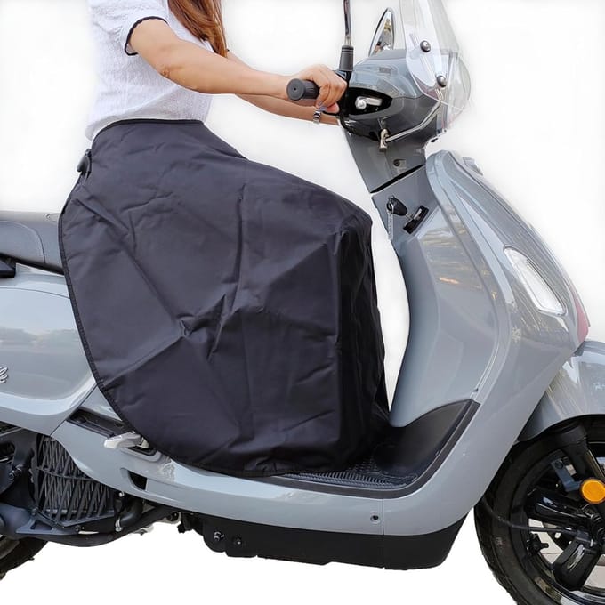 MMP® Scooter Deken - Beenkleed - Waterdicht - Winddicht - 62x35x45cm - Zwart