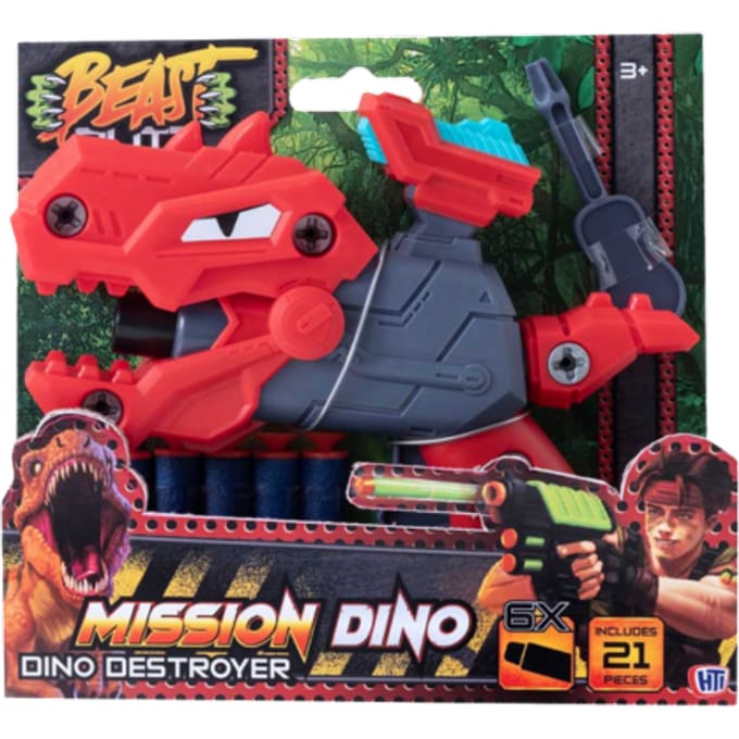 Beast Blitz Dino Destroyer Dart Gun Assorted