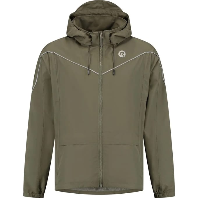 Rogelli Commuter Essential Dames en Heren Regenjas - Fiets - Groen