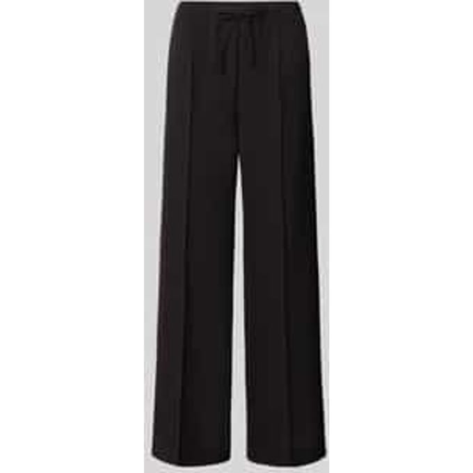 wide fit sweatpants met viscose