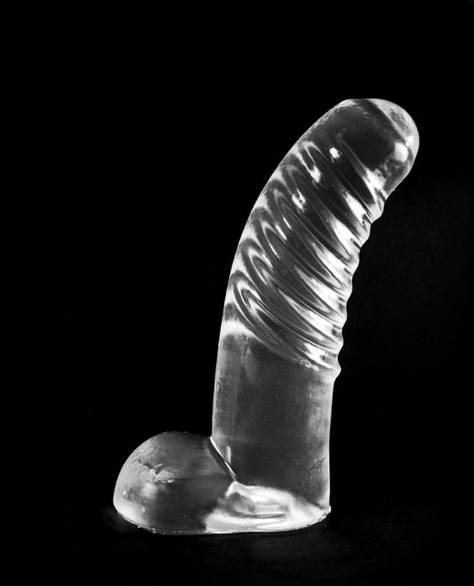 Dinoo Buttplug Ceratops 21,5 cm - transparant