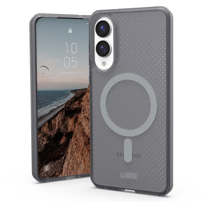 UAG Dot Case geschikt voor MagSafe geschikt voor Samsung Galaxy S25 Edge - Ash