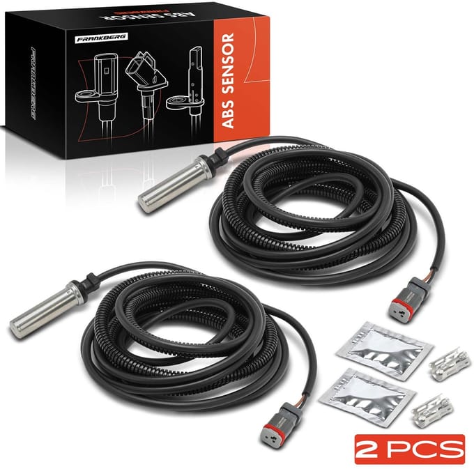 Frankberg 2x ABS Sensor Achteras Links Rechts voor Scania 4 Series