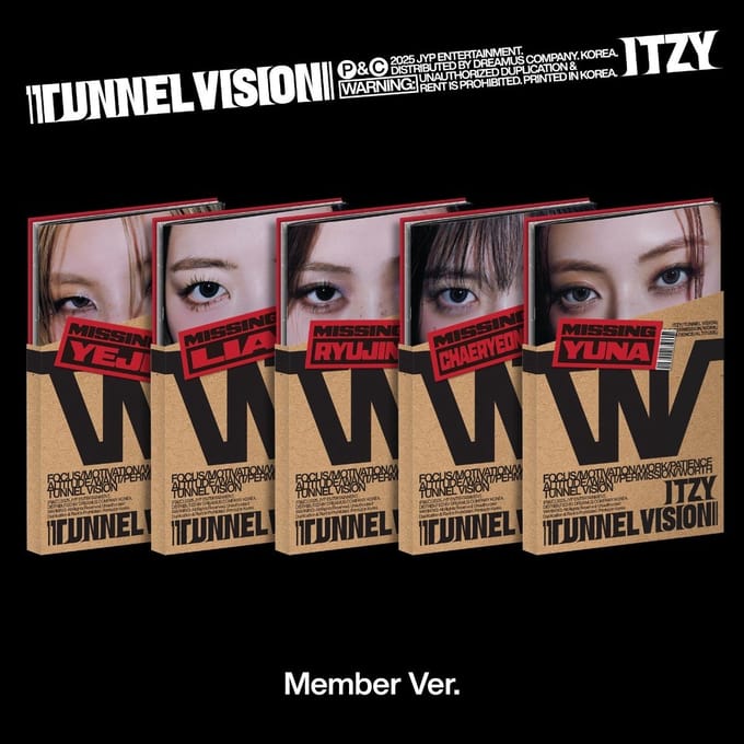 Itzy - Tunnel Vision (CD) (Member version)