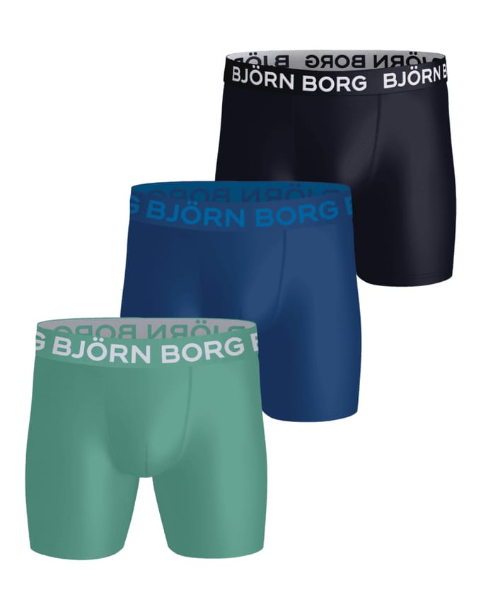 Bjorn Borg Boxers Microfiber 3Pack Multicolour - Maat XL - Heren - Boxershorts
