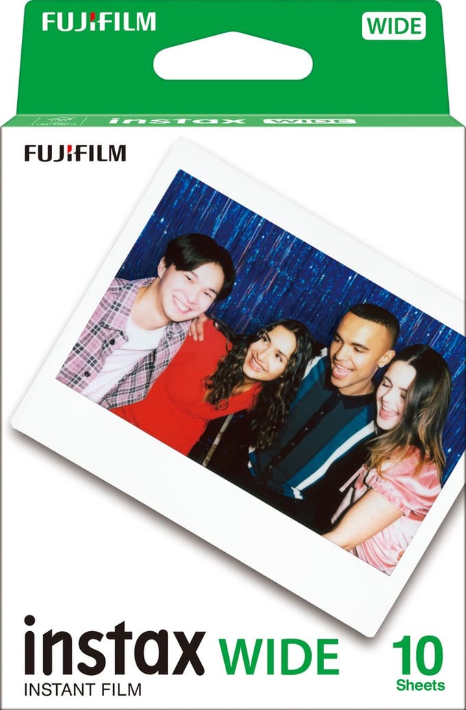 Fujifilm INSTAX Wide Film - 10 Shots