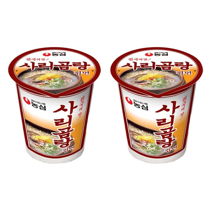 Nouilles Nongshim Sari Gomtang 61g (3 Options) #2PCS beige