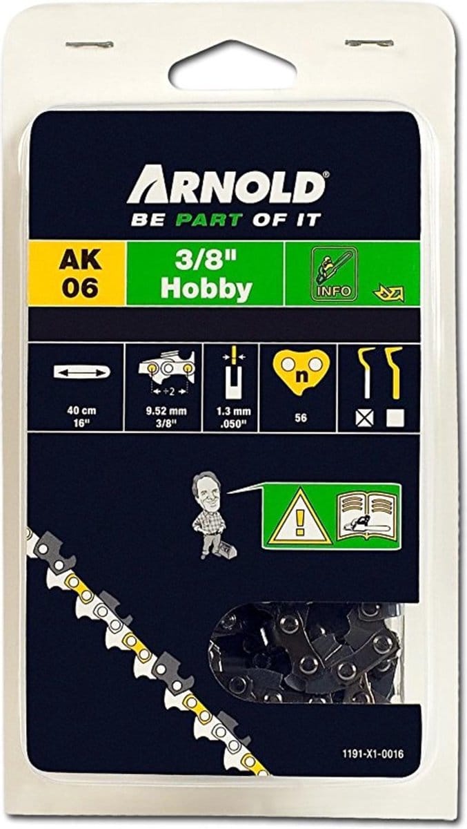 Arnold Zaagketting 1,3 mm 3/8 Hobby 56 schakels