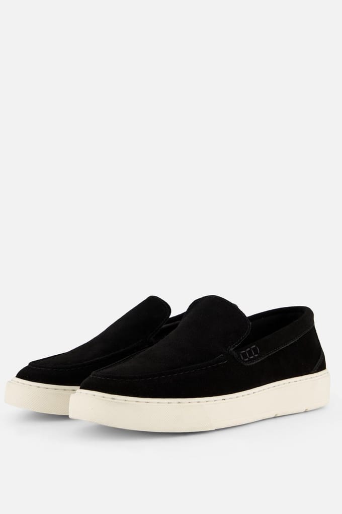 Vertice Loafer zwart Suede - Maat 45