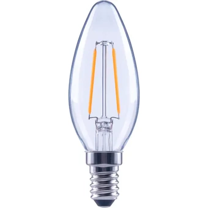 Sencys Ledfilamentlamp Kaars - Warm Wit - E14 - 2,2w